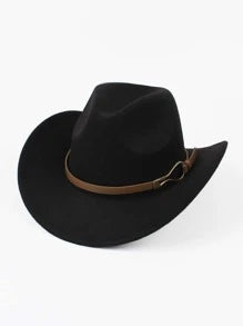 Black Fedora hat